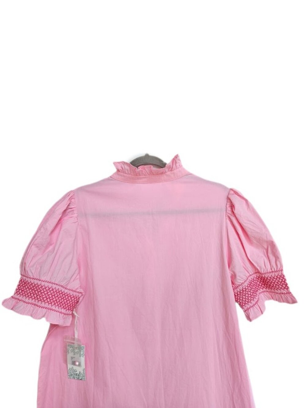 NWT Hyacinth House Pink Embroidery Eliza Midi Dress XL - Picture 6 of 12